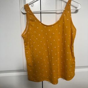 Old Navy Polka Dot Tank Top💛🤍